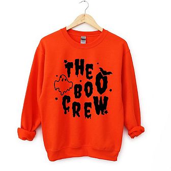 The Boo Crew Bat And Ghost Sweatshirt