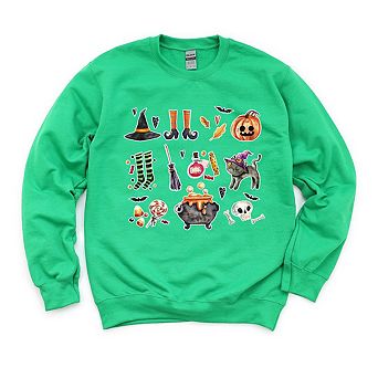 Simply Sage Market Witch Collage Sweatshirt