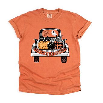 Simply Sage Market Trick Or Treat Truck Garment Dyed Tee