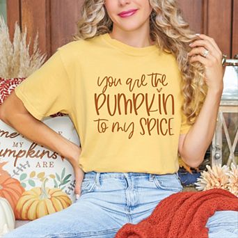 Simply Sage Market You Are The Pumpkin To My Spice Garment Dyed Tee