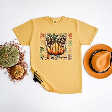 Coquette Pumpkin Season Garment Dyed Tees