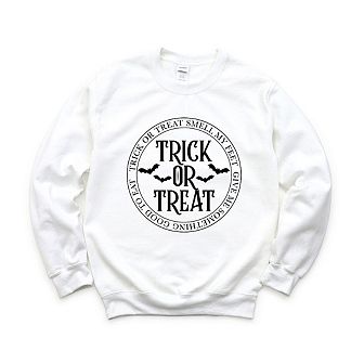 Simply Sage Market Trick Or Treat Circle Sweatshirt