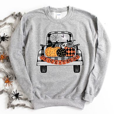 Simply Sage Market Trick Or Treat Truck Sweatshirt