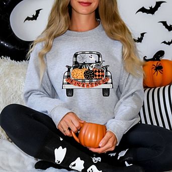 Simply Sage Market Trick Or Treat Truck Sweatshirt