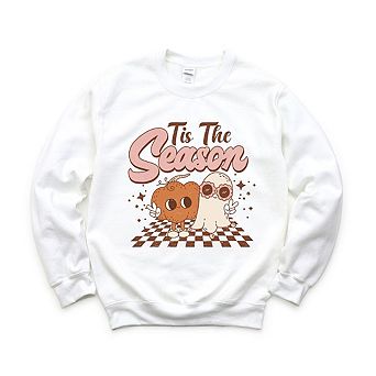 Simply Sage Market Tis The Season Pumpkin Ghost Sweatshirt