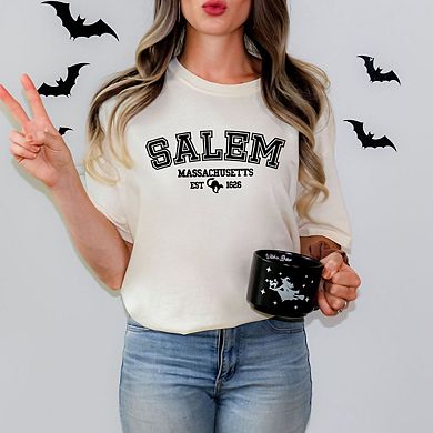 Salem Massachusetts Garment Dyed Tees