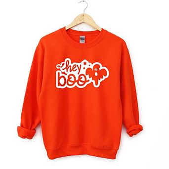 Hey Boo Ghost Sweatshirt