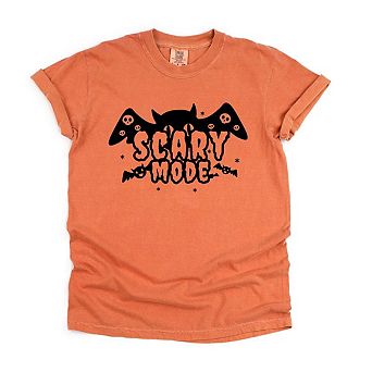 Scary Mode Bat Garment Dyed Tees