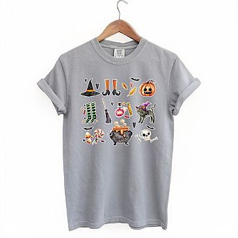 Simply Sage Market Witch Collage Garment Dyed Tee