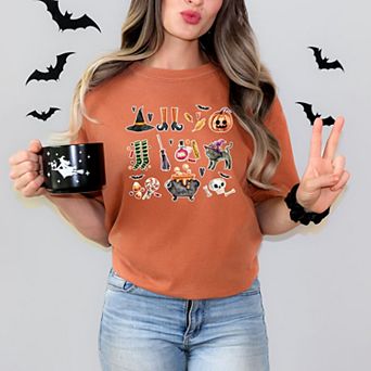 Simply Sage Market Witch Collage Garment Dyed Tee