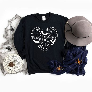 Ghosts Heart Sweatshirt