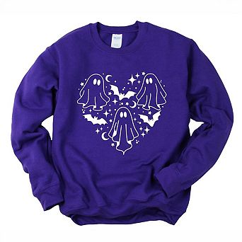 Ghosts Heart Sweatshirt