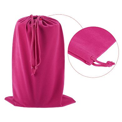 30x20cm Microfiber Pouch, 2pcs Soft Storage Drawstring Gift Bag For Glasses Wedding