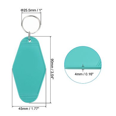 Vintage Motel Keychain, Hotel Keychains Key Tag