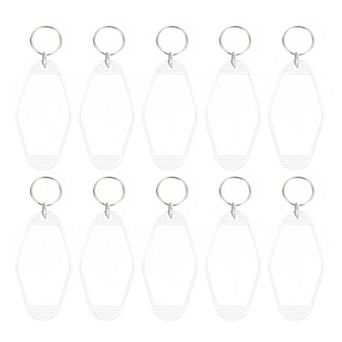 Vintage Motel Keychain, Blank Hotel Keychains Key Tag