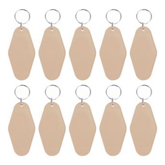 Vintage Motel Keychain, Blank Hotel Keychains Key Tag