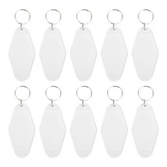 Vintage Motel Keychain, Blank Hotel Keychains Key Tag
