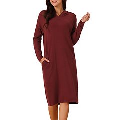 Kohls red sweater fashion dress