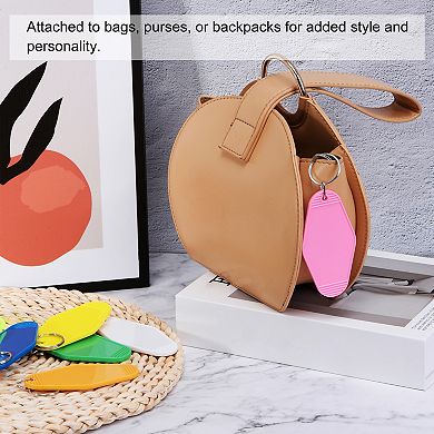 Vintage Motel Keychain, Blank Hotel Keychains Key Tag