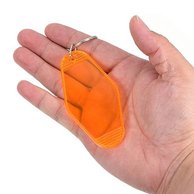 Vintage Motel Keychain, Blank Hotel Keychains Key Tag