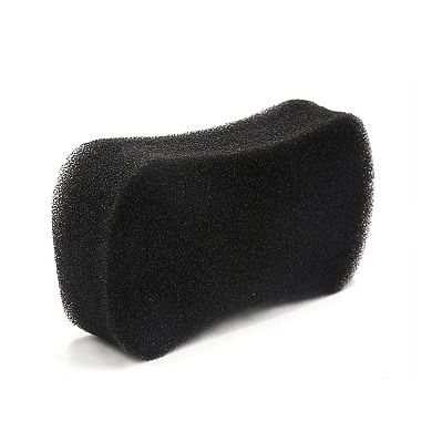 2pcs Black 8 Shaped Washing Tool Cleaning Sponge Pad For Car Body Household