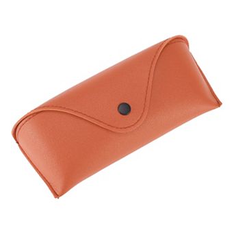 Snap Button Eyeglasses Case Portable Eyeglasses Storage 6.89"x2.95"x1.77"