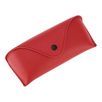 Snap Button Eyeglasses Case Portable Eyeglasses Storage 6.89"x2.95"x1.77"
