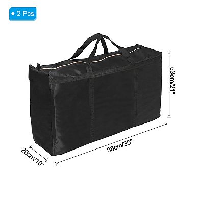 2pcs 38"x11"x23" Camp Chair Replacement Bag Large Waterproof Storage Bag