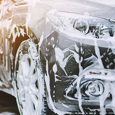 2pcs Coral Fleece Cleaning Sponge Double Sided Dirt Washing Foam Cleaning Tool For Car