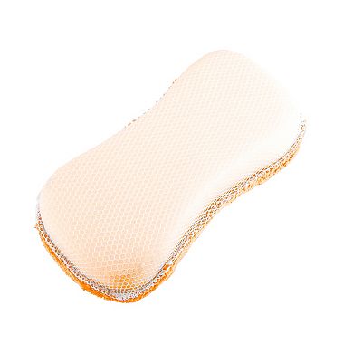 2pcs Coral Fleece Cleaning Sponge Double Sided Dirt Washing Foam Cleaning Tool For Car