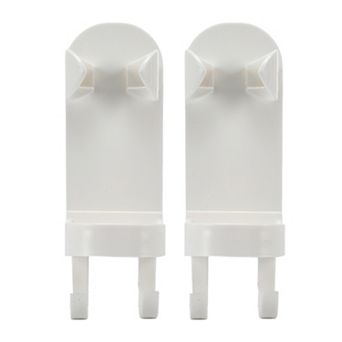 2 pc Wall-mounted Toothbrush Holder, Wall Toothbrush Holder For Bathrooms