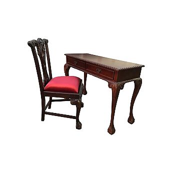 England Writing Desk 2 drw and England Side Chair