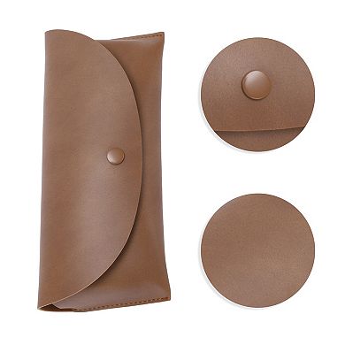 Soft Eyeglasses Case Simple Portable Eyeglasses Storage 6.69"x2.95"x1.57"