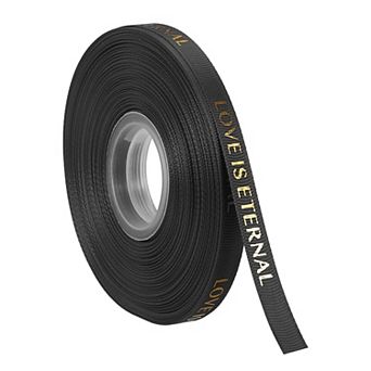 50 Yard Valentine Printed Ribbon Wedding Favor Grosgrain Satin Ribbons For Gift Wrapping 3/8" Width