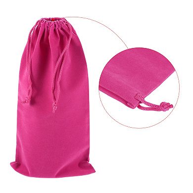 30x15cm Microfiber Pouch, 2pcs Soft Storage Drawstring Gift Bag For Glasses Wedding