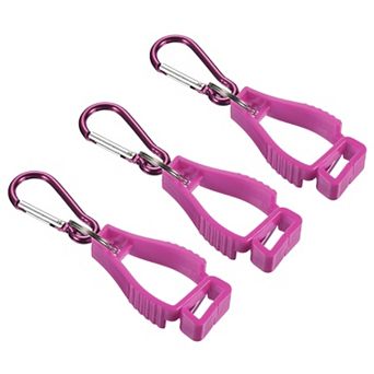 3 Pack Gloves Grabber Clips Prevent Losing Hook Holder Hanger for Glasses Helmets