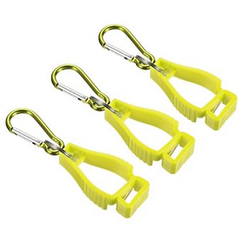 3 Pack Gloves Grabber Clips Prevent Losing Hook Holder Hanger For Glasses Helmets