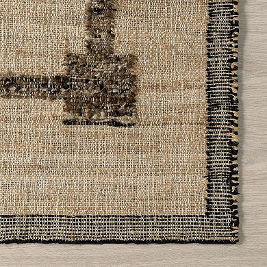 RugsUSA Agora Jute and Wool Area Rug