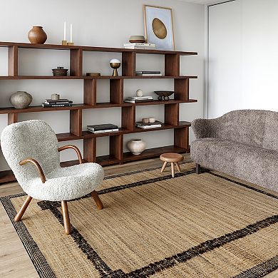 RugsUSA Agora Jute and Wool Area Rug