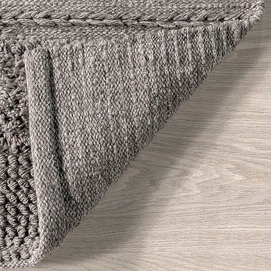 RugsUSA Samba Textured Cotton-Blend Area Rug