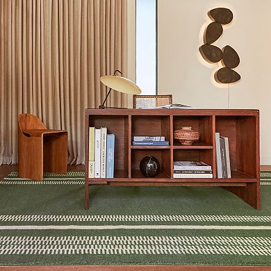 RugsUSA Kari Striped Wool Area Rug