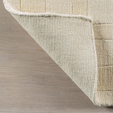 RugsUSA Rune Bordered Wool-Blend Area Rug