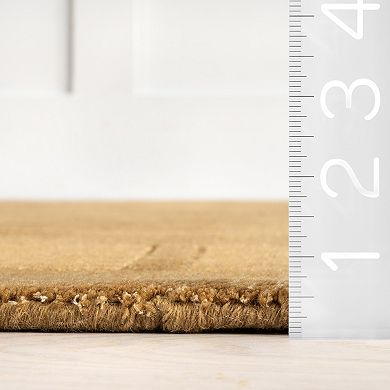 RugsUSA Petra High-Low Wool-Blend Area Rug