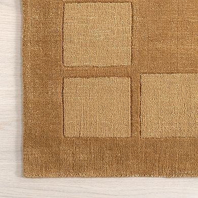 RugsUSA Petra High-Low Wool-Blend Area Rug
