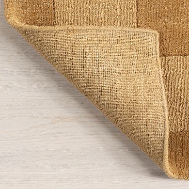 RugsUSA Petra High-Low Wool-Blend Area Rug
