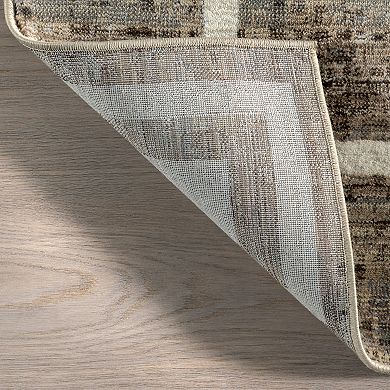 RugsUSA Olvera Geometric Bordered Area Rug