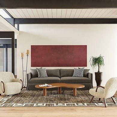 RugsUSA Olvera Geometric Bordered Area Rug