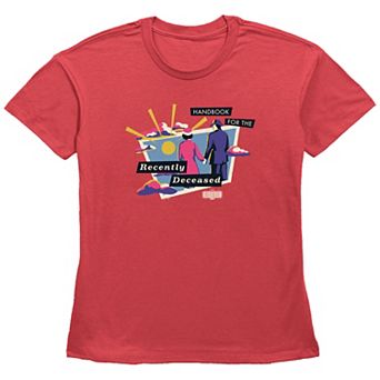 Women's Beetlejuice 2 Handbook For The Recently Deceased Graphic Tee