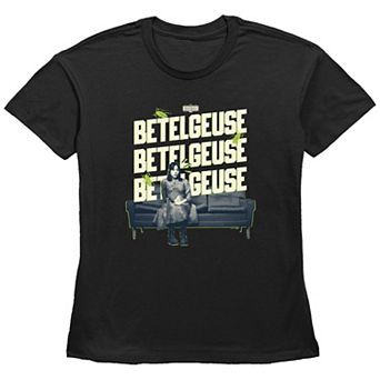 Women's Beetlejuice 2 Astrid On A Couch Graphic Tee