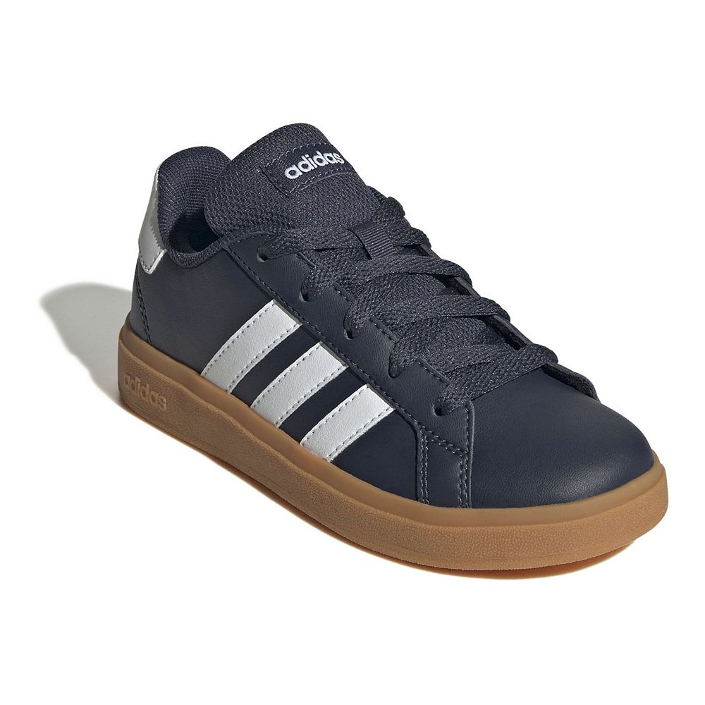 adidas gazelle silver green womens ADIDAS PERFORMANCE Grand Court Lifestyle Hook and Loop Sneakers for Ba   Pavidas